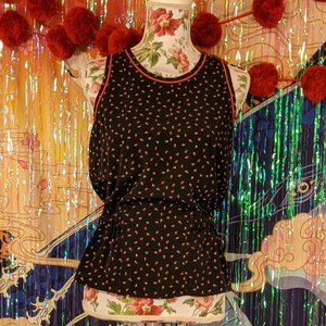 Chloe K Peplum Top - Size M